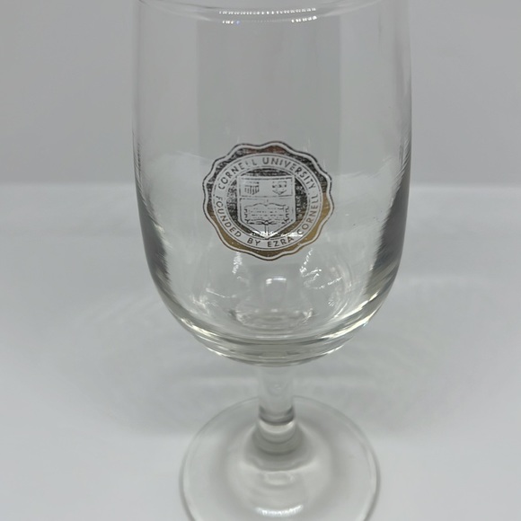 Dining Vintage Cornell University Wine Glass Poshmark